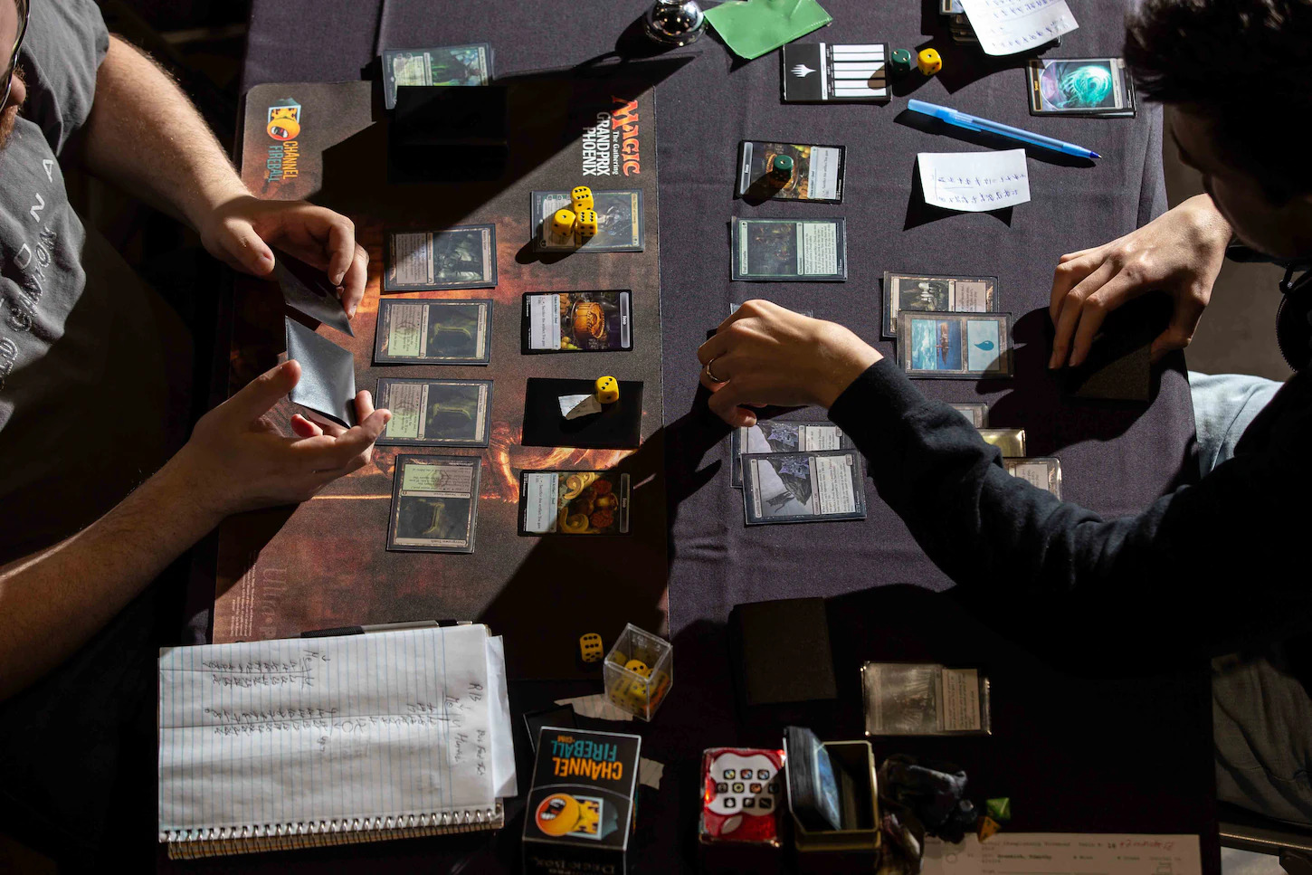 Magic: The Gathering players face off at the Mythic Championship tournament in Richmond.